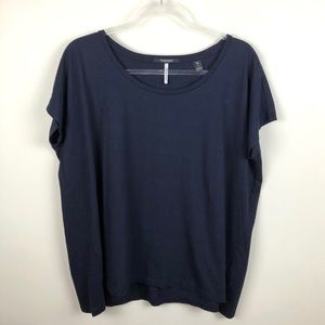 Scotch & Soda Midnight Safari Navy Boxy Tee Shirt